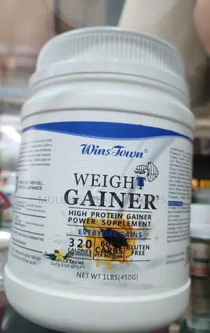 Weight Gainer High Protein Power Supplement (450g) in a Vanilla Creme