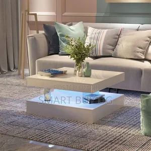 Double Center Tables - White Modern - Brand New - Kampala