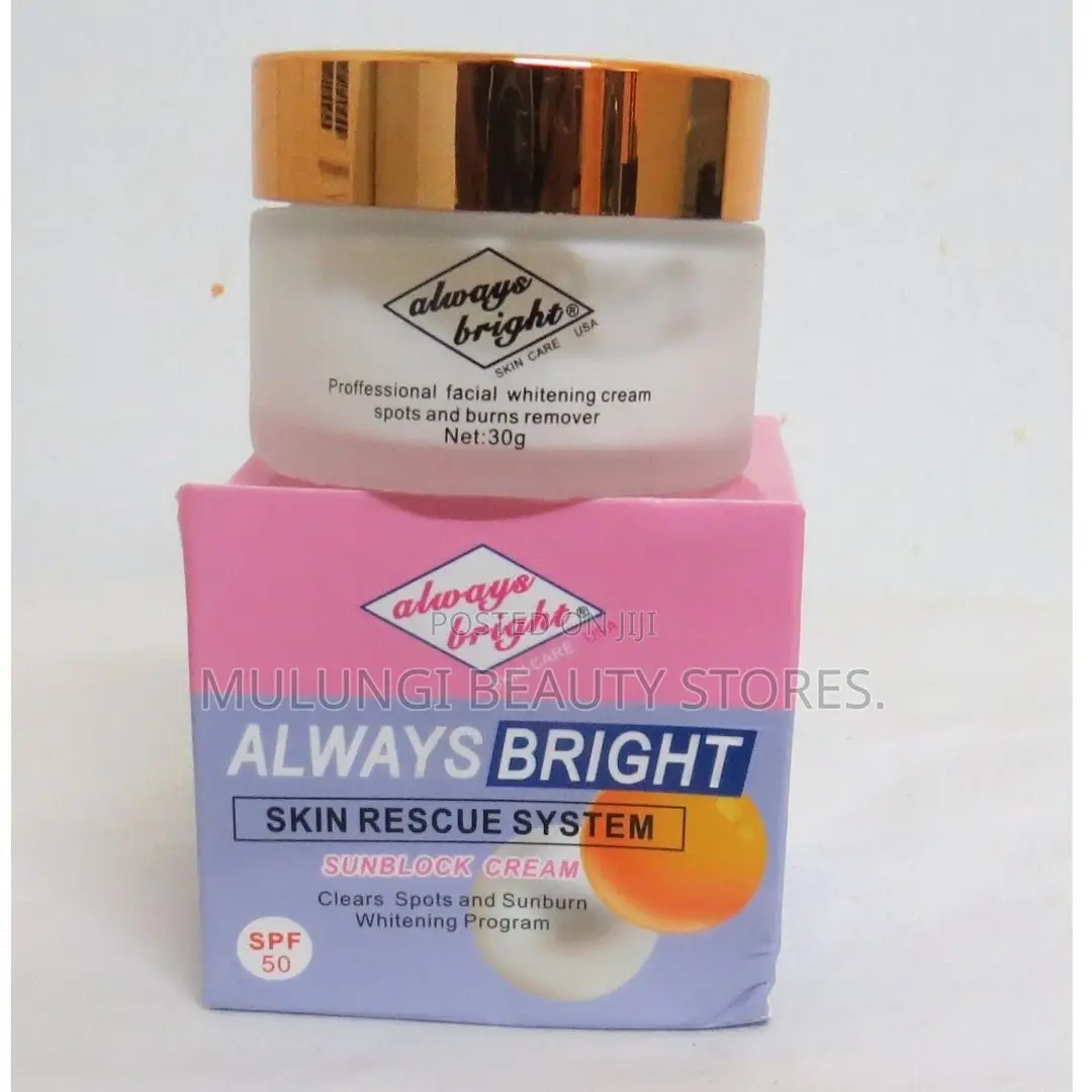 Always Bright Face Rescue Cream With Sunblock Cream SPF 30