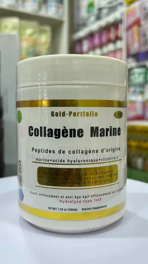 Gold-Portfolio USA Marine Collagen Peptide Vitamin C + Hyaluroni Acid