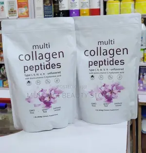 Micro Ingredients Multi Collagen Peptides Powder, I, II, III, V, & X.