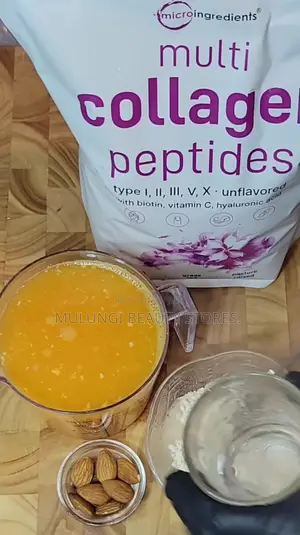 Micro Ingredients Multi Collagen Peptides Powder, I, II, III, V, & X.