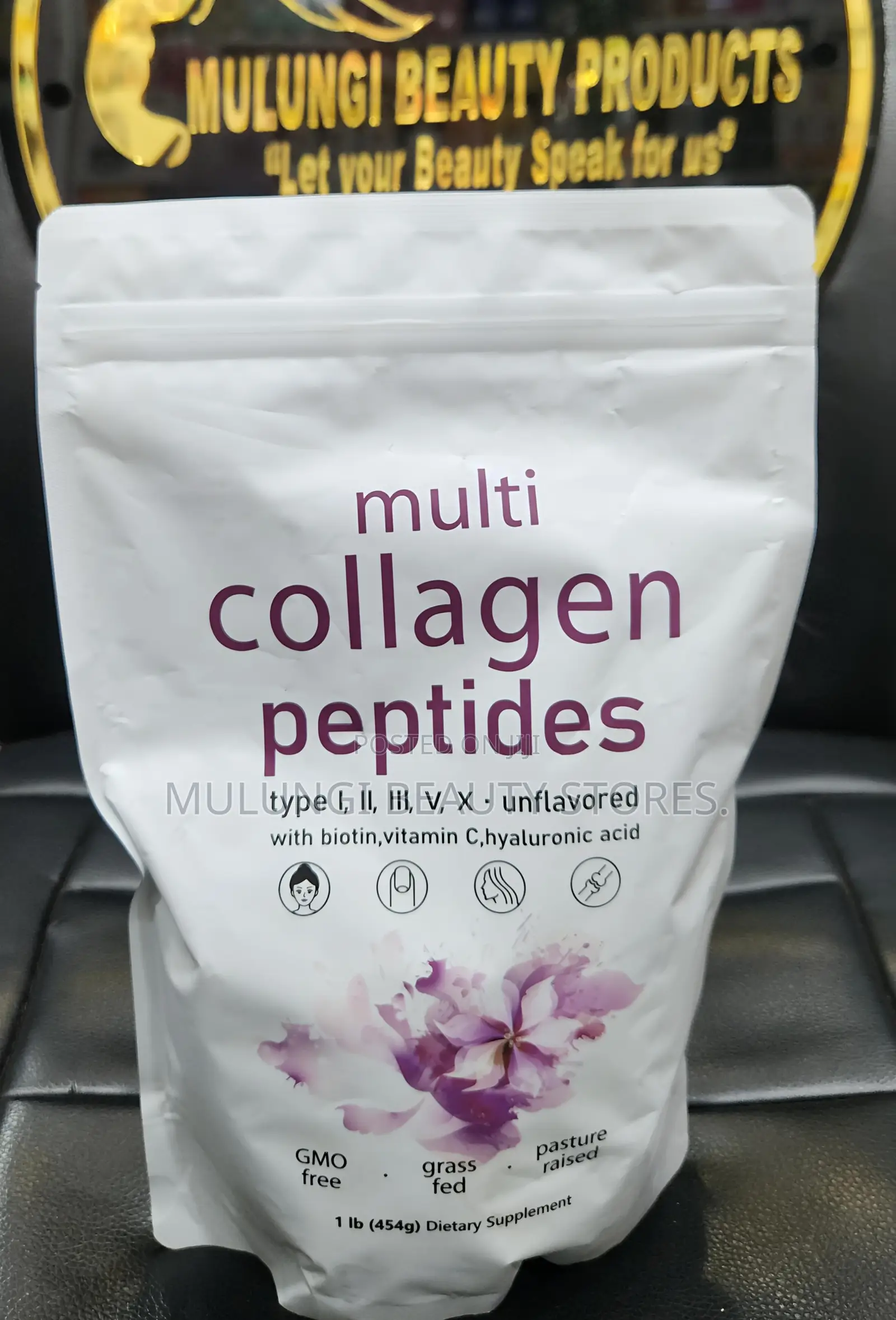 Micro Ingredients Multi Collagen Peptides Powder, I, II, III, V, & X.