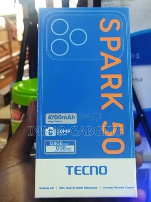 New Tecno Spark 50 128 GB Blue