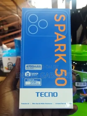 New Tecno Spark 50 128 GB Blue