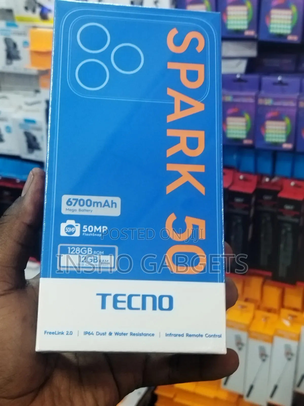 New Tecno Spark 50 128 GB Green