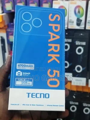 New Tecno Spark 50 128 GB Green