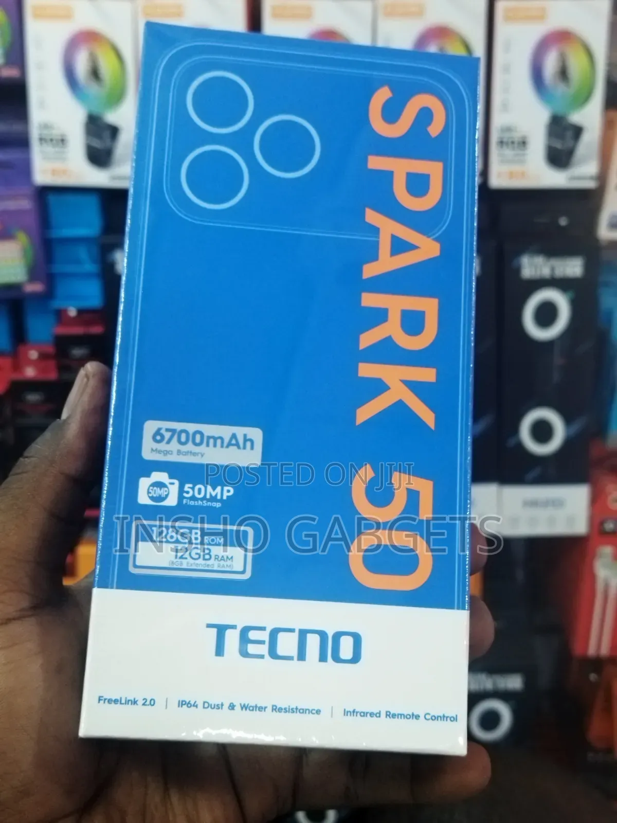 New Tecno Spark 50 128 GB Green