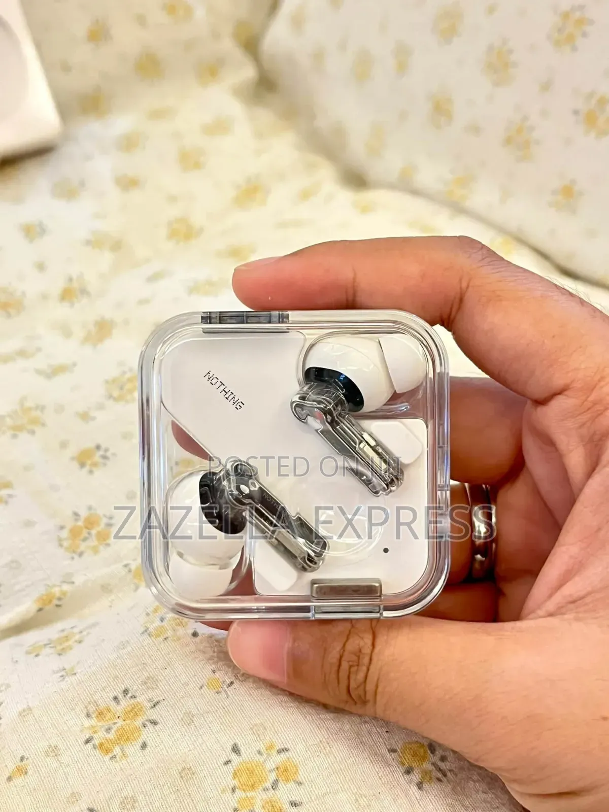 Nothing Ear Wireless Earbuds Bluetooth, 45dB Hybrid Smart ANC Earbuds