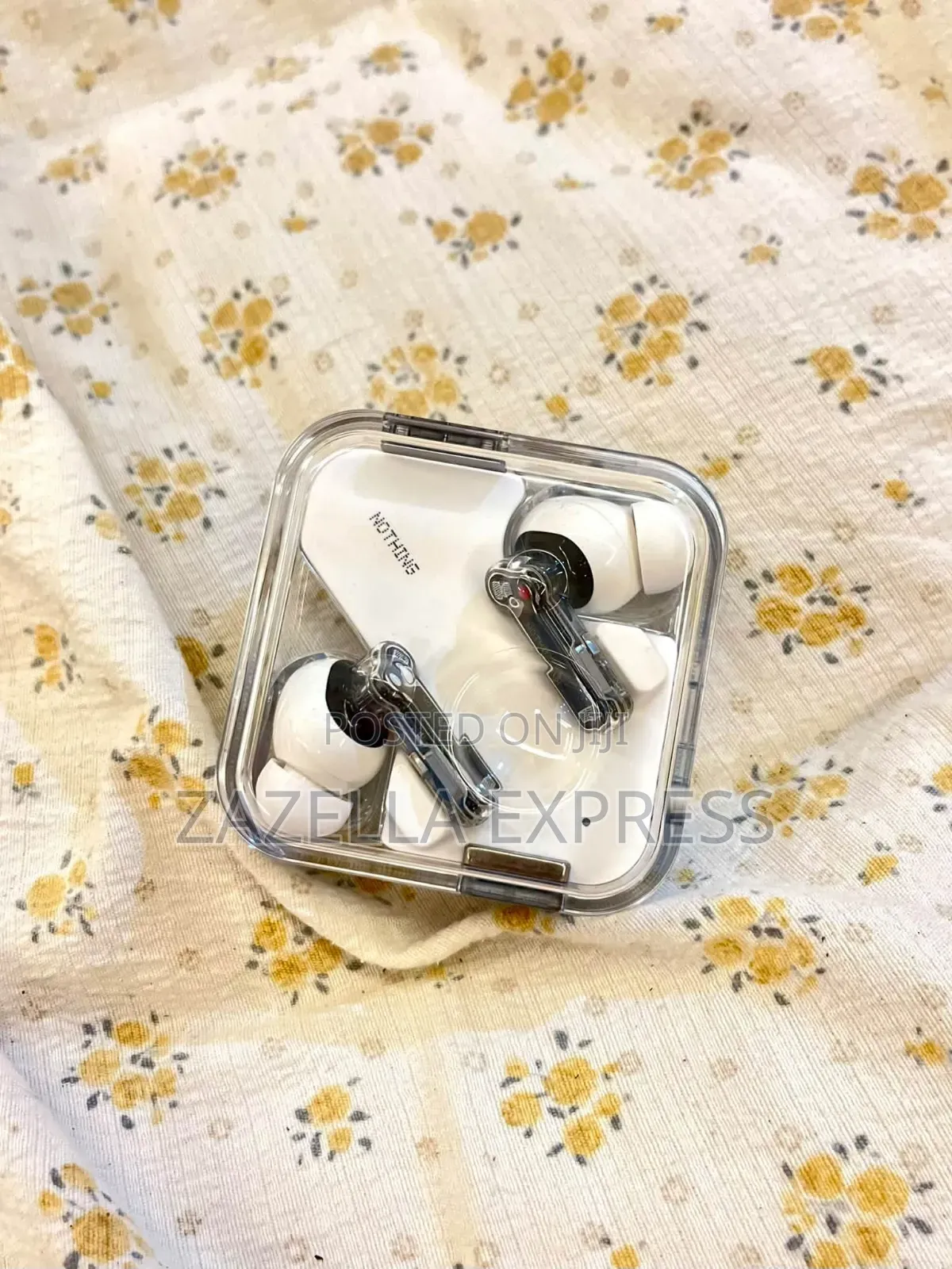 Nothing Ear Wireless Earbuds Bluetooth, 45dB Hybrid Smart ANC Earbuds