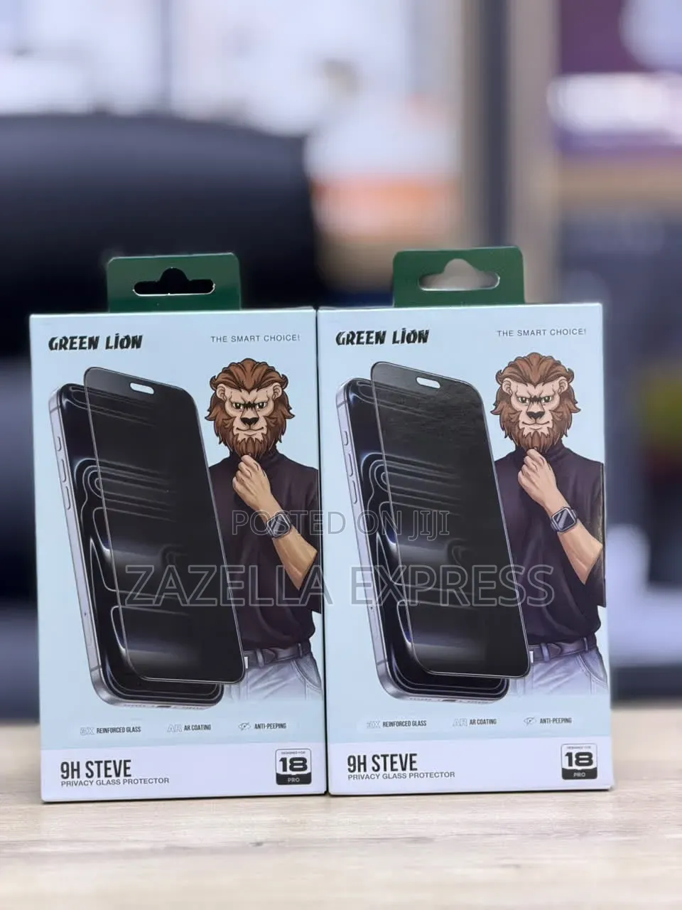 Green Lion Privacy Tempered Glass Screen Protector for iPhone 18 Pro