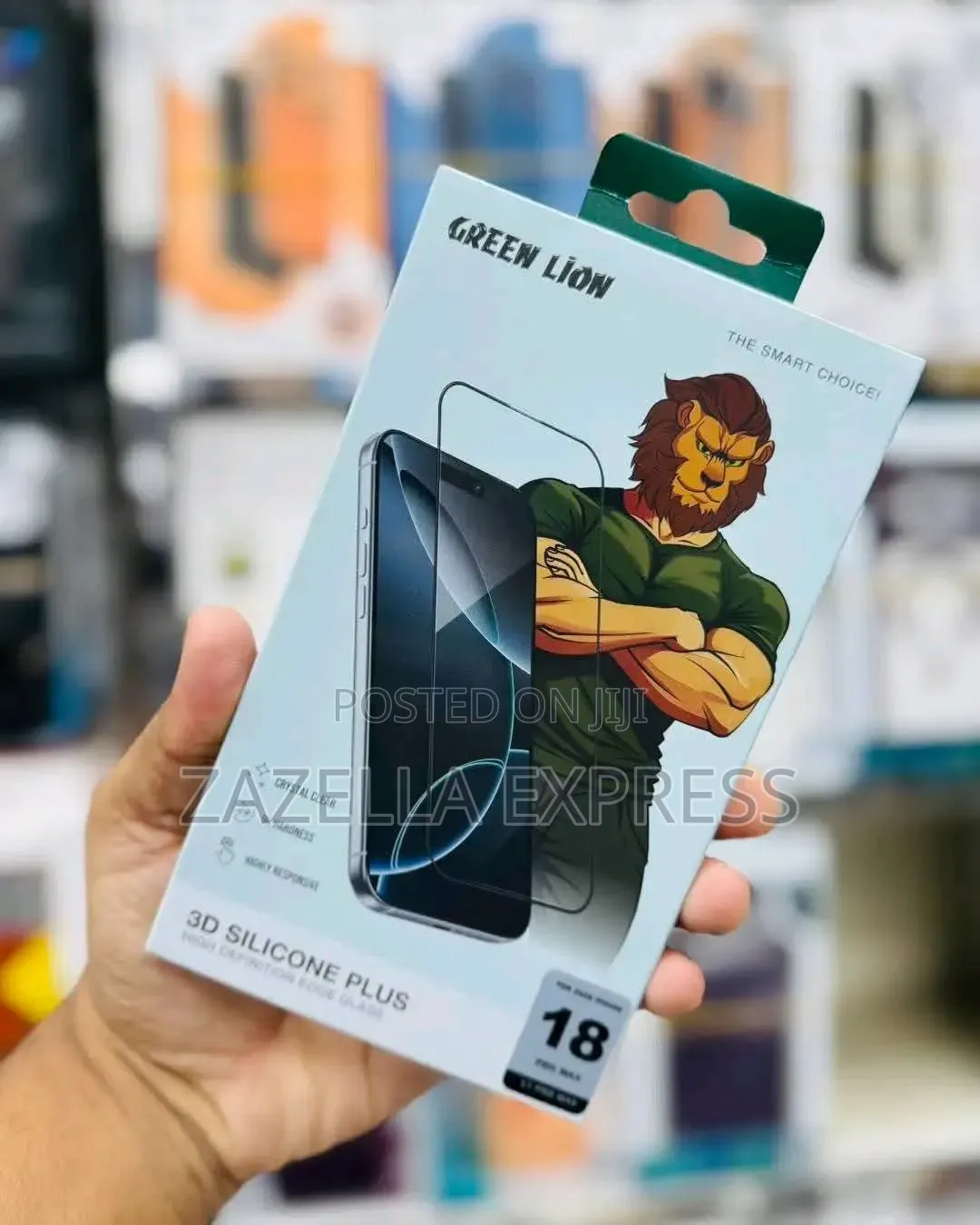 Green Lion Privacy Tempered Glass Screen Protector for iPhone 18 Pro