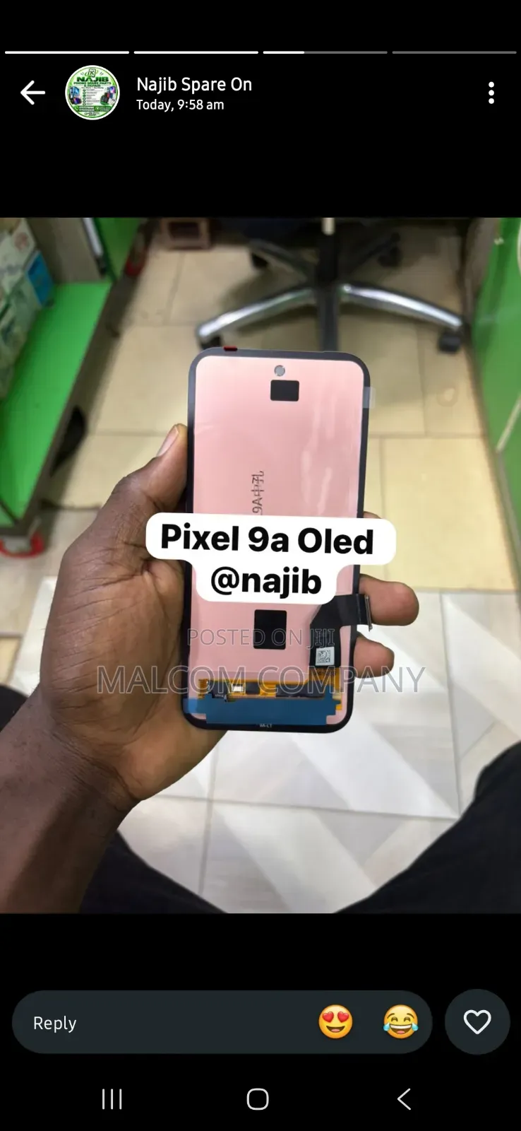 Google Pixel 9A Screen Replacement in Kampala Uganda