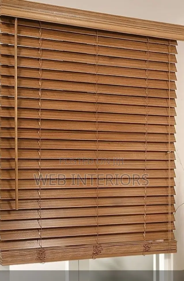 Wooden Brown Blinds