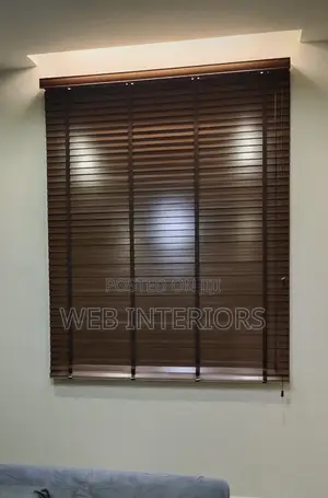 Wooden Brown Blinds