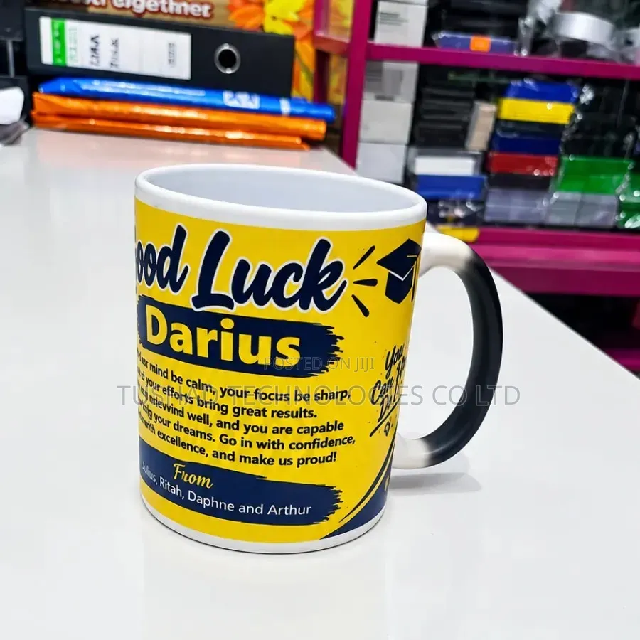 Customized Sucess Gifts, Branded Mugs Magic Cups Photo Boards Printing