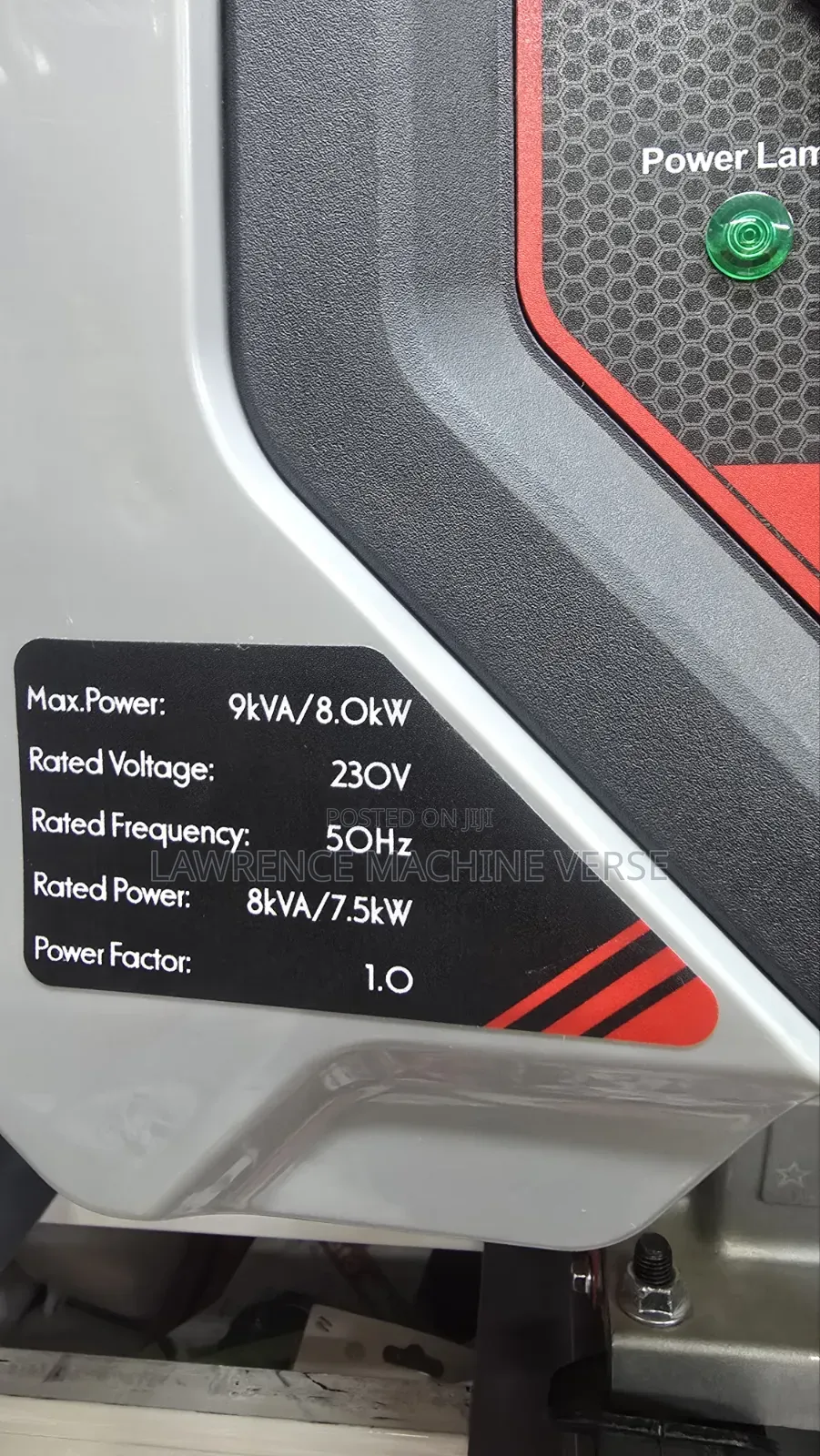 Gasoline Generator EPM 9000AS 9kva Push to Start