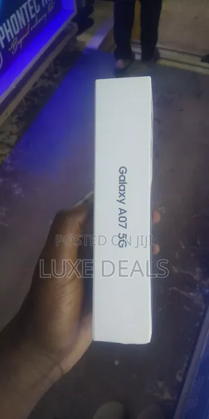 New Samsung Galaxy A07 5G 128 GB Black