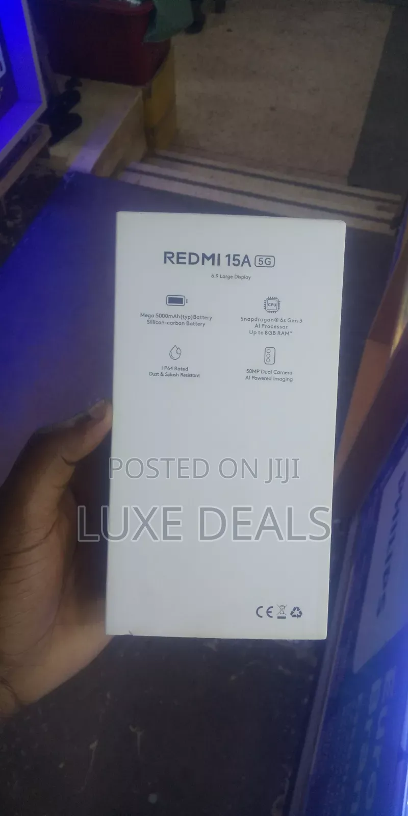 New Xiaomi Redmi 15a 128 GB Gray