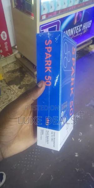 New Tecno Spark 50 128 GB Black