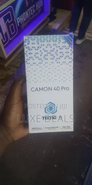New Tecno Camon 40 Pro 5G 256 GB Gray