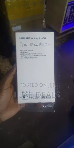 New Samsung Galaxy A16 5G 256 GB Black