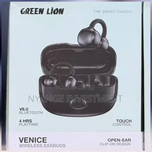 Green Lion Venice Wireless Earbuds, Clip on True Wireless Bluetooth