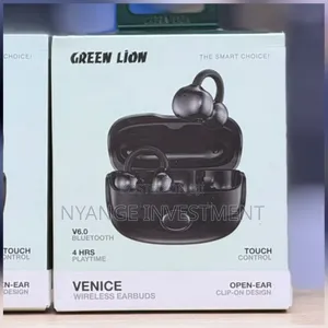 Green Lion Venice Wireless Earbuds, Clip on True Wireless Bluetooth