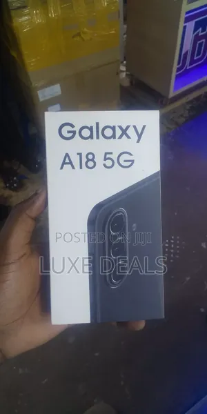 New Samsung Galaxy A18 256 GB Black