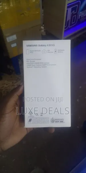 New Samsung Galaxy A18 256 GB Black