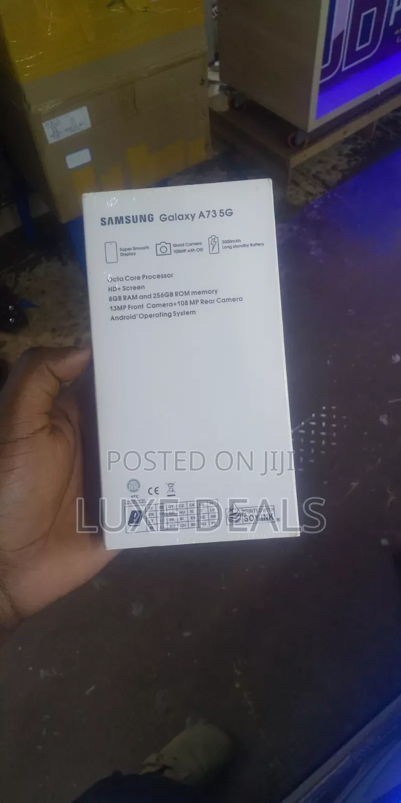 New Samsung Galaxy A73 5G 256 GB Green