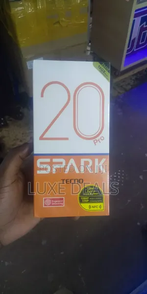 New Tecno Spark 20 Pro 256 GB Black