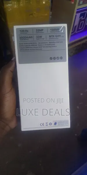 New Tecno Spark 20 Pro 256 GB Black