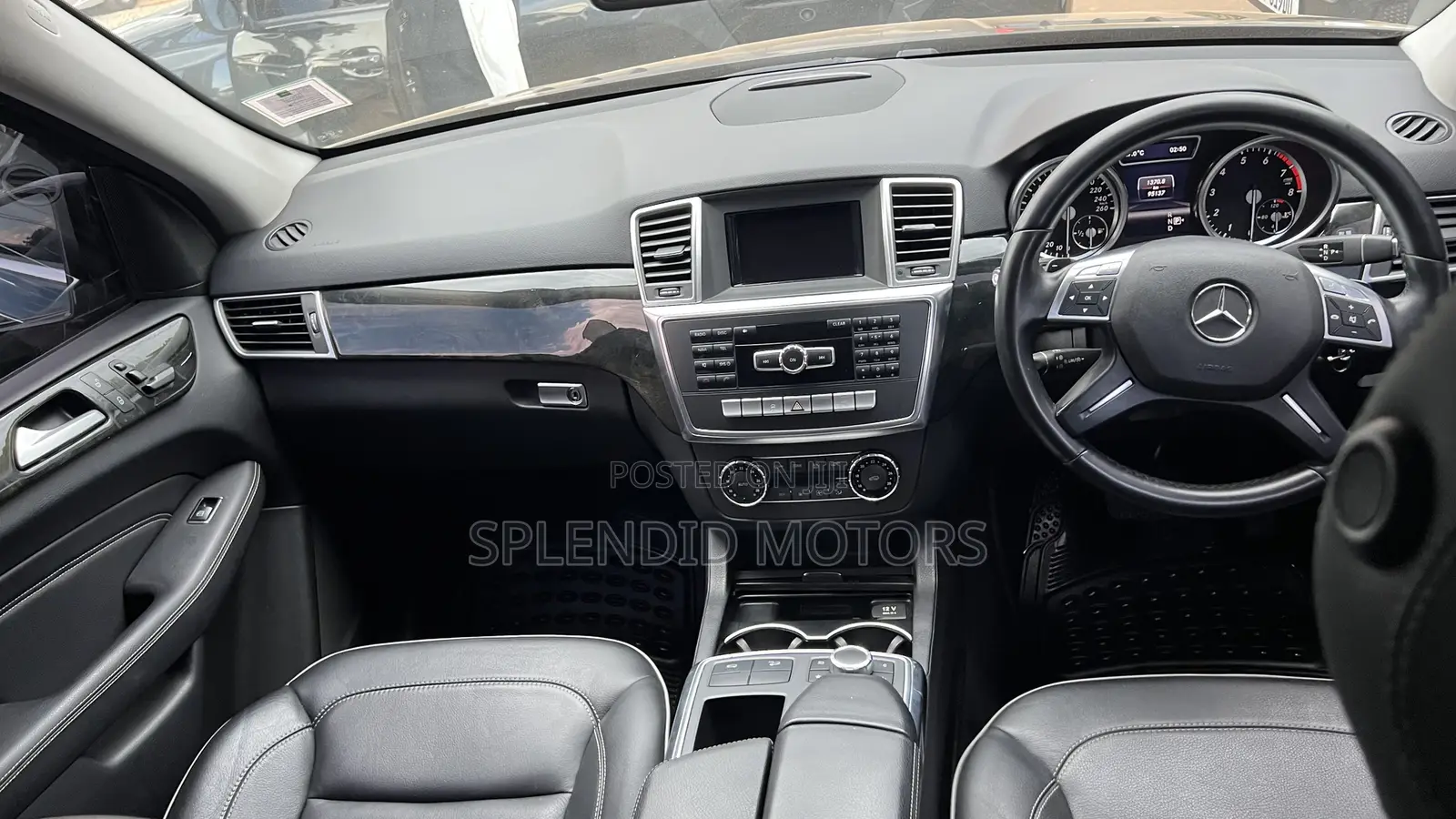 Mercedes-Benz M Class 2012 Black