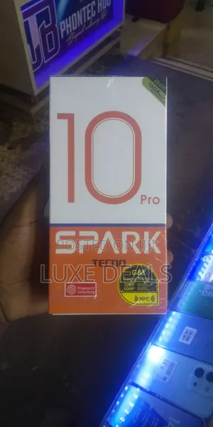 New Tecno Spark 10 Pro 256 GB Black