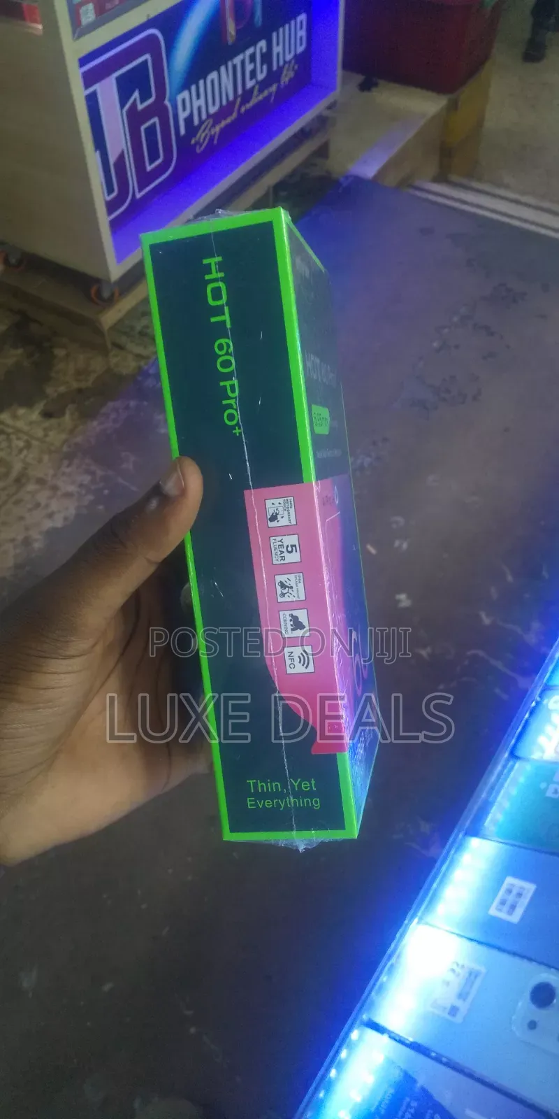 New Infinix Hot 60 Pro+ 256 GB Black