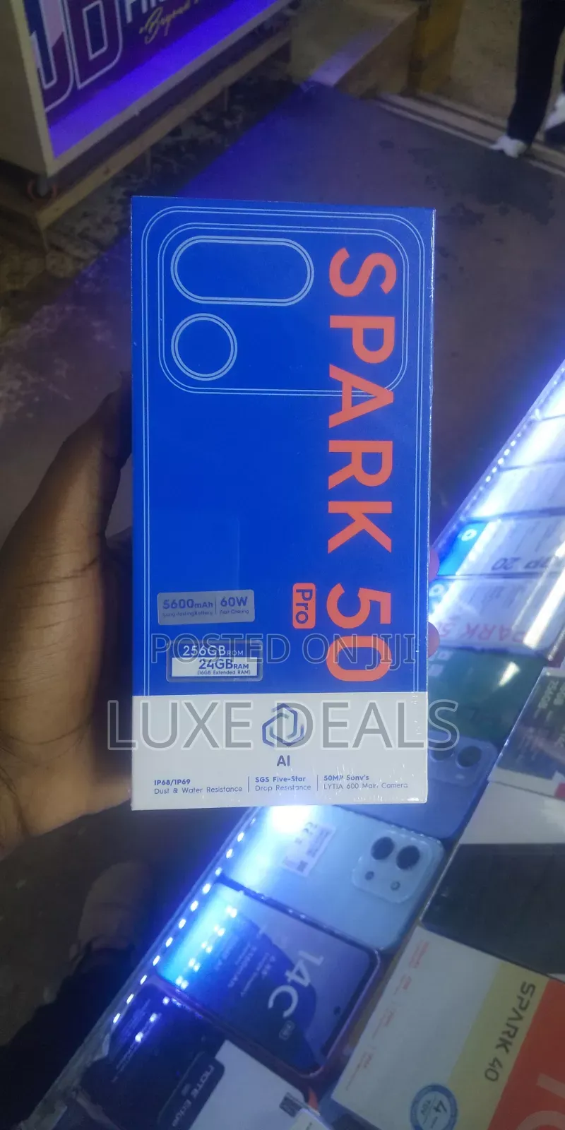 New Tecno Spark 50 Pro 256 GB Orange