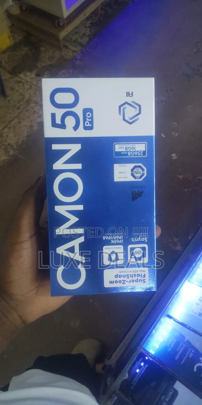 New Tecno Camon 50 Pro 256 GB Orange