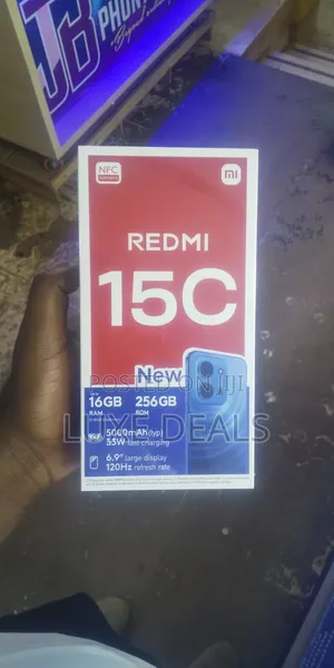 New Xiaomi Redmi 15C 4G 256 GB Blue