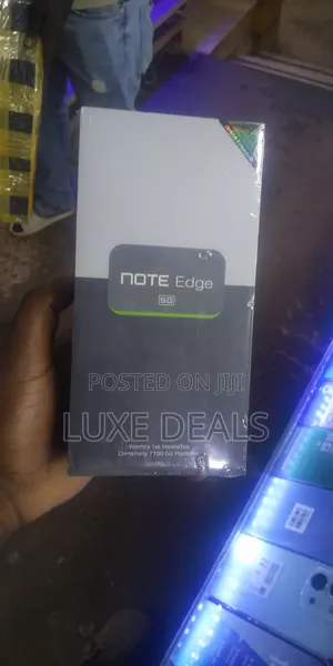 New Infinix Note Edge 256 GB Black