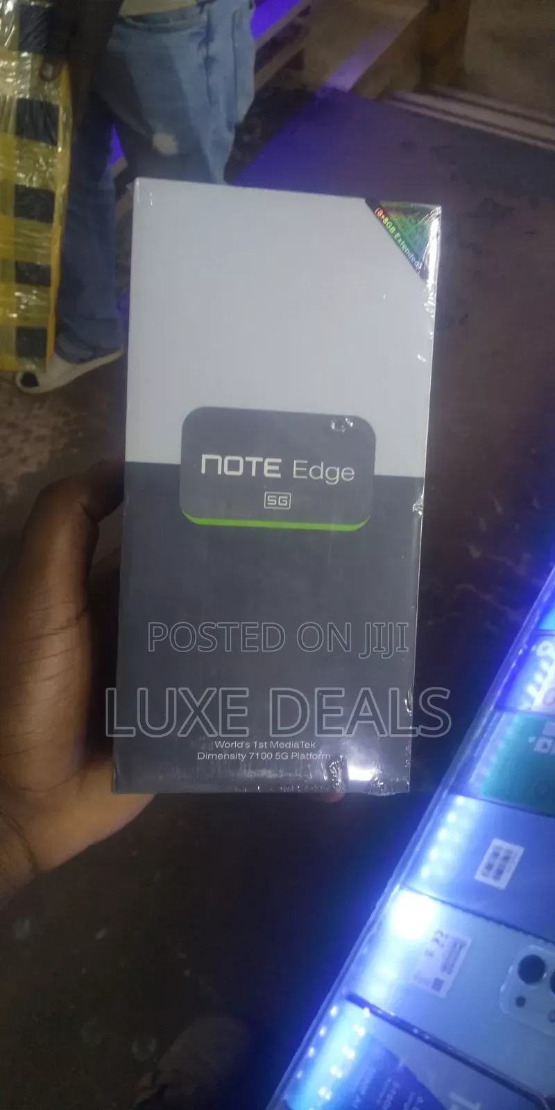 New Infinix Note Edge 256 GB Black
