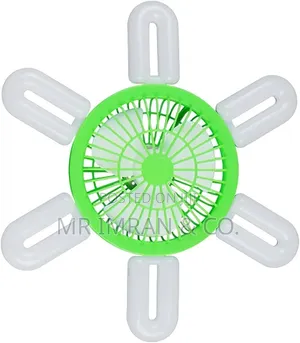 2-in-1 U-Shaped LED Fan Light