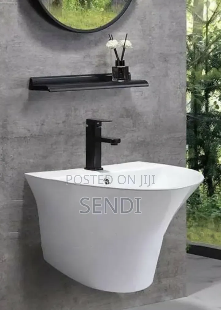 Wall Huny Ceramic Washbasin