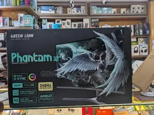 Green Lion Phantom 32inch Curved Gaming Monitor With RGB Lights