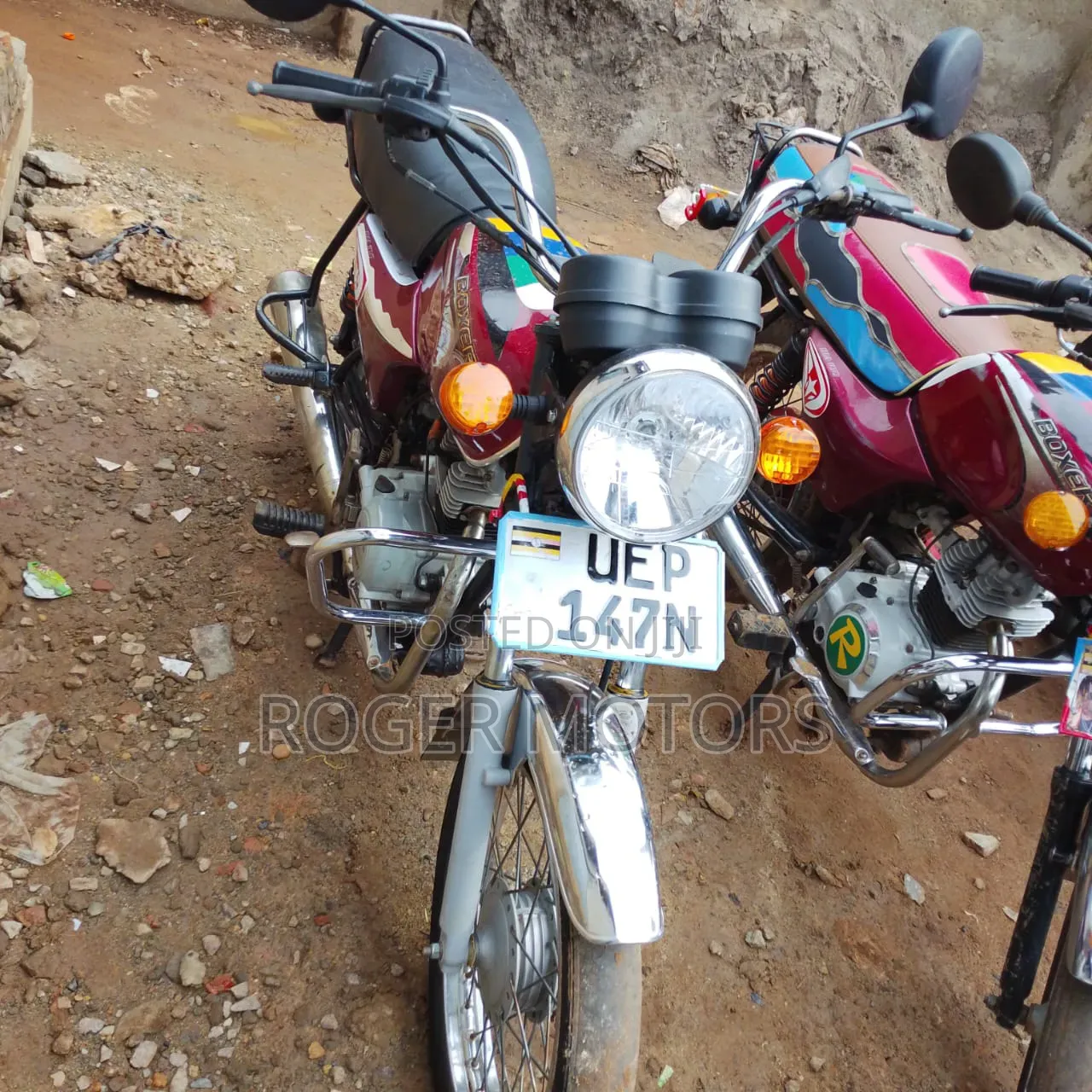 Bajaj Boxer 100 2019 Red