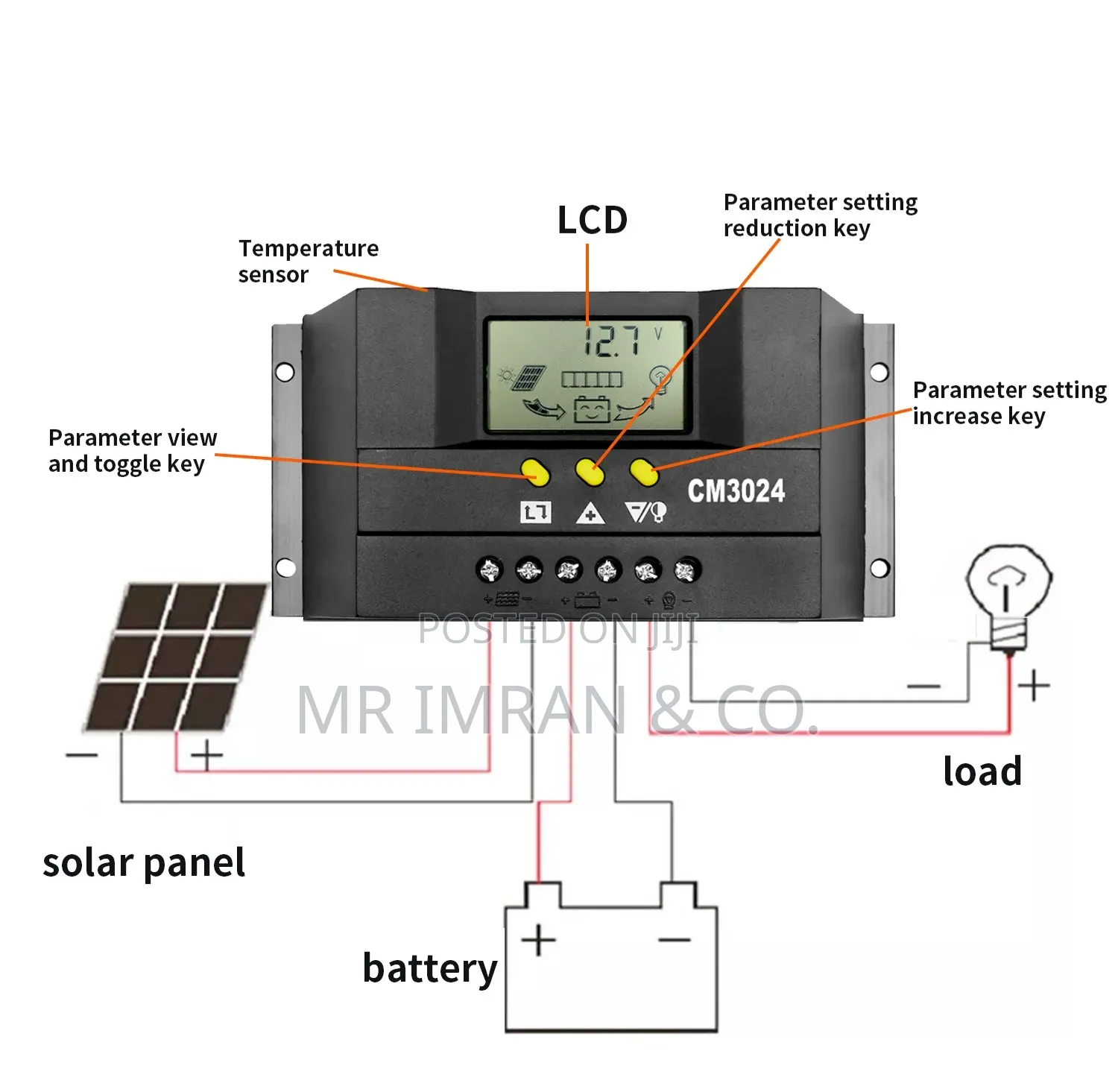 30A PWM Solar Charge Controller
