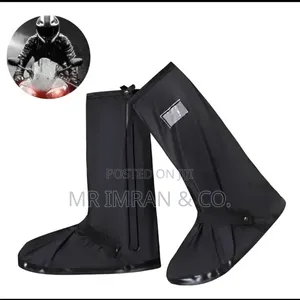 Waterproof, High-Tube Rain Shoe Covers