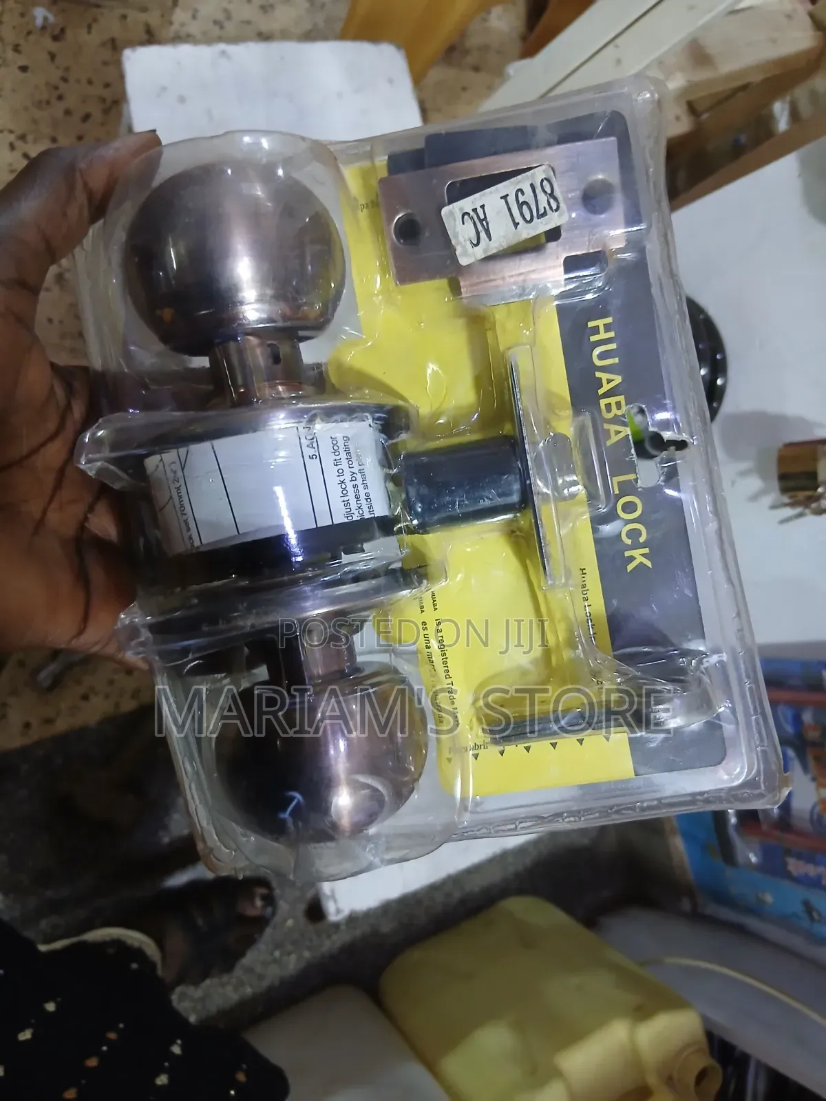 Bathroom Door Locks (Huaba Cylindrical Door Knob