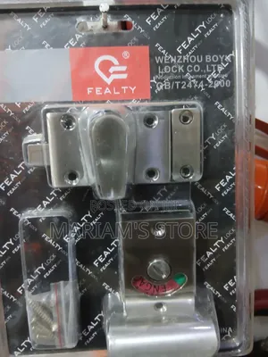 Indicator Locks for Washrooms