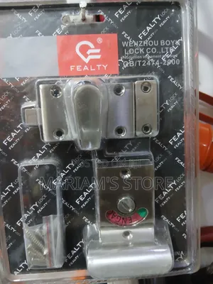Indicator Locks for Washrooms
